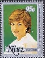Postage Stamps Omnibus 1982 1984 Royal Birthdays Princess Diana Prince  William Harry