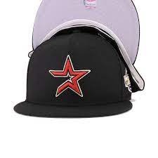 Houston Astros Black 2005 World Series Cooperstown New Era 59fifty Fitted In 2021 2005 World Series New Era 59fifty Houston Astros