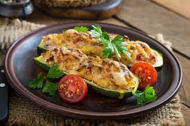 Courgettes Farcies Au Poulet Recette Courgettes Farcies Courgettes Farcies Au Poulet Recette Poulet Courgette