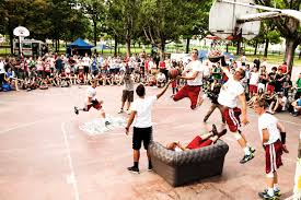 A slam dunk, also simply dunk, is a type of basketball shot that is performed when a player jumps in the air, controls the ball above the horizontal plane of the rim, and scores by putting the ball directly through the basket with one or both hands above the rim. Slam Dunk The History Of Basketball S Marquee Move