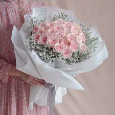 Refundable when you leave at the airport. Fresh Pink Rose Bouquet Everlasting Love Afterrainflorist Pj Delivery