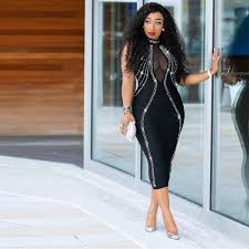 Buy Women Party Dress Sleeveless Backless Diamonds Rhinestone Dresses Black See Through Mesh Dress At Affordable Prices Free Shipping Real Reviews With Photos Joom