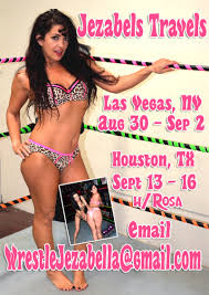 Jezabels Travels ~ Vegas and Houston with Rosa – Lucha Girls Wrestling
