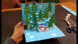 Including todays diy christmas pop up card! 3d Christmas Pop Up Card How To Make A 3d Pop Up Christmas Greeting Card Diy Tutorial Youtube