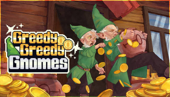 [現已發售] 增量 RPG《Greedy Greedy Gnomes》，來自《四葉草深淵 CLOVERPIT》發行商