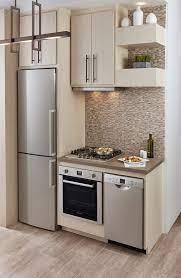 Breathtaking 50 Awesome Minimalist Kitchen For Small Space In Your Home Https Decoredo Com 1054 Small Modern Kitchens Small Apartment Kitchen Kitchen Design