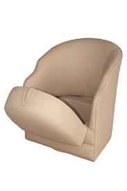 Glastop Marine Seating Swivel Chair Living Room Swivel Barrel Chair Furniture