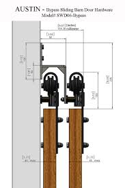 Our Rustic Style Austin Bypass Sliding Barn Door Hardware Will Captivate All Those Who Step Foot Into You Bypass Barn Door Barn Door Sliding Barn Door Hardware