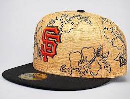 Sf Giants Straw Cap Fitted Baseball Caps Baseball Cap Cap