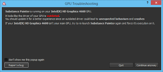 The application may crash due to a kernel exception in the nvidia opengl driver. Gpu Has Outdated Drivers Substance 3d Painter