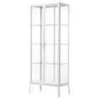 MILSBO Glass-door cabinet, white28 3/4x68 7/8 