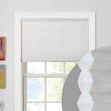 Too many rows of small cells can look busy in a large picture window. Shop 3 8 Single Cell Cellular Shades Costco Bali Blinds And Shades