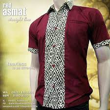 Seragam Batik Batik Seragam Kantor Baju Batik Modern Kemeja Batik Batik Pria Https Instagram Com Batik Kombinas Tribal Shirt Model Baju Pria Kemeja Pria