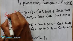 Trigonometry Compound Angels Formulas Explained Grade 12 Math Expressions Math Word Problems Common Core Math Fractions