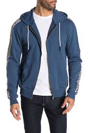 Sovereign Code King Checkered Trim Zip Hoodie Nordstrom Rack