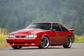 Image result for Bright Red 1991 Mustang