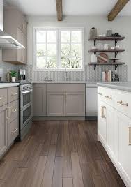 white and #gray #kitchen #cabinetry