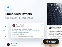 Embedded Tweets For Sketch