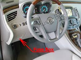 Compare the 2013 buick lacrosse against the competition. Fuse Box Diagram Buick Lacrosse 2010 2016