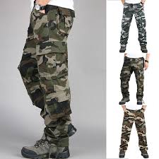 These camouflage cargo pants options give you grandeur and value for money. Buy Mens Camo Army Military Combat Trousers Multi Pocket Work Cargo Pants Outdoor At Affordable Prices Free Shipping Real Reviews With Photos Joom