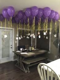 Surprise Birthday Party Ideas For Brother 50 Balloons With 25 Pictures Of From The Tv Show Friends Tied To Them And 25 Actually Pictur Friends Bridal Shower Best Friend Birthday Surprise Friends Bridal