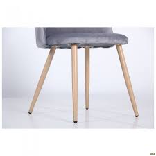 Стілець обідній Sherry beech/dark grey velvet