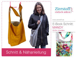 Hier findest du ideen, um geschenke und taschen selber zu nähen. Shopper Tasche Mandy Zierstoff Einfach Nahen