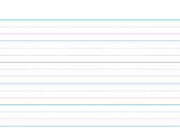 These themed writing sheets should do the trick. Paper For Kindergarten