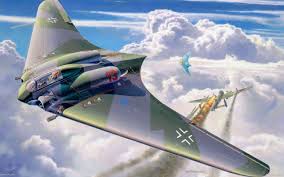 Horten h ix v3 a robust network of welded steel tubing frames the right outer edge of the horten h ix v3 center section. Horten Ho 229 Hd Wallpaper Background Image 2560x1600