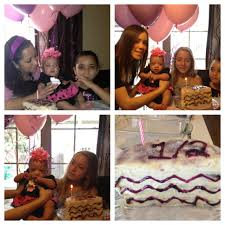 Birthday Party At Home With Family 1 2 Bday Party For Our Baby Girl 6 Balloons 6 Family Members 1 2 Home Made Cake Half Birthday Party Homemade Cakes Half Birthday