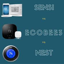 sensi vs ecobee3 vs nest smart thermostat comparison