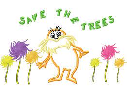 Lorax Save The Trees Applique Embroidery Design Applique Embroidery Designs Embroidery Applique Embroidery Designs