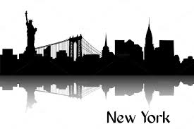 Maybe you would like to learn more about one of these? Silhouette Of New York New York Skyline Silhouette City Skyline Silhouette Silhouette Painting
