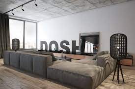 Wohnzimmer In Grau Eckcouch Modular Sofa Gross Industrail Design Industrielam Gray Living Room Design Living Room Design Modern Living Room Design Inspiration