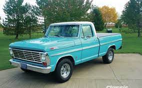 1967 Ford F 100 Front Three Quarter Photo 1 Ford Pickup Trucks Classic Chevy Trucks Pickup Trucks
