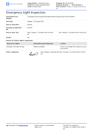 / ep,m5 emergency lighting editable form Ep M5 Emergency Lighting Editable Form Blank Std Test Forms Fill