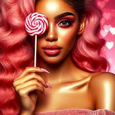 Lollypop Girl Adult, Look, Lollipop, Orange PNG Transparent Image and  Clipart for Free Download