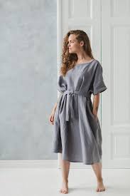 Linen Dress Large Linen Dress Elegant Maxi Dress Soft Linen Dress Elegant Maxi Dress Linen Dress Dresses