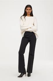 Pdp Flare Pants Womens Black Pants Womens Dress Pants