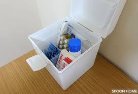 セリア タフボックスcd の収納アイデア 仕切りを入れる使い方が便利 ブログレポート 収納 アイデア 収納 グッズ 収納