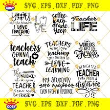 Download Teacher Svg Bundle Teacher Life Svg Best Teacher Svg I Love Teaching Svg Teacher Quarantine Svg Back To School Svg Distant Learning Svg Png Dxf Eps Cosysvg Com