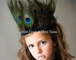 Green Feather Baby Headband: Tulle Crown, Shoe Clips, Halloween Headpiece