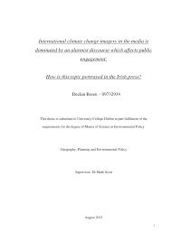 PDF) Unpublished Thesis completed as part of Msc in Environmental Policy at  UCD (2013)