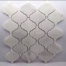 Arabesque pickets 3 x 11 (pickets only) cement tile. Oriental White Grey Arabesque Lantern Shape Calcite Marble Stone Mosaic For Floor Wall China Marble Mosaic Stone Mosaic Made In China Com