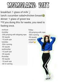 Pin By Petra Lim On Workout Plan Kpop Diet Kpop Workout Skinny Diet