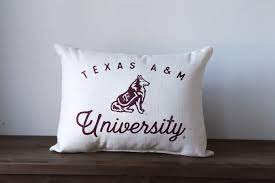 Texas a&m and jumbo coturnix quail chicks! Vintage Texas A M University Pillow Little Birdie