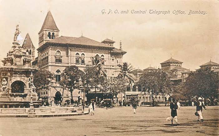 Three Views Of British Era Bombay - 3 Postcards 1900 - Past-India