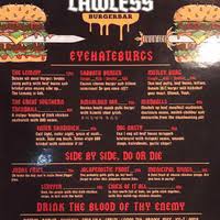 Kami tak ingin melewatkan menu andalan. Lawless Burger Bar Kemang