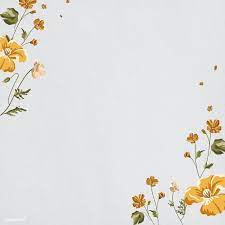 Find & download the most popular yellow floral background photos on freepik free for commercial use high quality images over 9 million stock photos. Download Premium Illustration Of Yellow Flower On A Gray Background With Flower Backgrounds Flower Illustration Floral Background