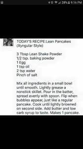 Lean Shake Pancakes Lean Shake Lean Protein Meals Protein Pancakes Low Carb